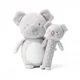 Jucarie din plus chitaitoare teether BabyOno Koala Jules, gri foto