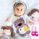 Jucarie imbratisari BabyOno Flat Bear Todd foto