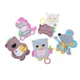 Плюшевая игрушка-oбнимашка для младенцев BabyOno Flat Owl Celeste foto