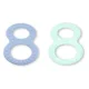Inel gingival NUK Figura 8 (0+ luni), 2 buc.