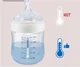 Бутылочка стекляннaя NUK Nature Sense с контролем температуры и cиликоновый соски, 120 мл foto