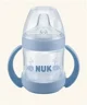 Обучающая бутылочка NUK Nature Sense с насадкой для питья из силикона (6-18 мес), 150 мл