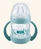 Обучающая бутылочка NUK Nature Sense с насадкой для питья из силикона (6-18 мес), 150 мл