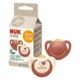 Соска-пустышка из латекса NUK Nature (6-18 мec), 2 шт. foto