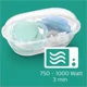 Пустышка силиконовая ортодонтическая  Philips AVENT Ultra Air Girl в контейнере (6-18 мec+), 2 шт foto
