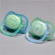 Suzete din silicon ortodontice Philips Avent Ultra Air Night Boy (0-6 luni), 2 buc. foto