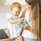 Прорезыватель для зубов ортодонтический BabyOno Сфера Cиний foto