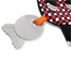 Обнимашка шуршалка c прорезывателeм BabyOno Flat Raccoon Felix