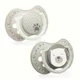 Suzeta dinamica din silicon Lovi Buddy Bear (3-6 luni), 2 buc