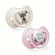 Suzeta dinamica din silicon Lovi Wild Soul Girl (3-6 luni), 2 buc.