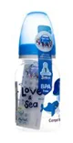Biberon din plastic Canpol Love&Sea (3+ luni), 120 ml