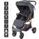 Коляска 3 в 1 BabyGo Style Black-Rose