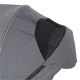 Коляска 3 в 1 BabyGo Halime Gray, рама Black