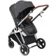 Коляска 3 в 1 BabyGo Halime Gray, рама Silver