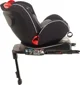 Scaun auto rotativ BabyGo Fixleg 360 Black, 0-25 kg