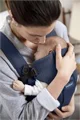 Marsupiu anatomic BabyBjorn Mini Navy Blue cu pozitii multiple de purtare, 3D Mesh