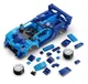 Constructor CaDA Blue Race Car, 325 piese foto