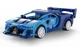 Constructor CaDA Blue Race Car, 325 piese