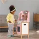 Bucatarie din lemn Viga Toys Pink Kitchen