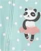 Carter's Pijama cu fermoar Panda foto