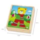 Jucarie din lemn Viga Toys Dressing Up Box Boy Bear