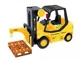 Masinuta Wenyi cu inertie "Forklift", 1:16 foto