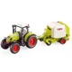 Tractor cu inertie Wenyi Trailered Farm Tractor cu sunete si lumini, 1:16 foto