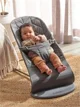 Кресло-шезлонг BabyBjorn Bliss Anthracite, хлопок
