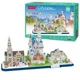 Puzzle 3D CubicFun City Line Bavaria foto