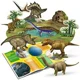 Puzzle 3D CubicFun Dinosaur Park foto