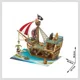 Puzzle 3D CubicFun Pirate Treasure Ship