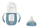 Обучающая бутылочка 2 в 1 Beaba Windy Blue (12+ мес), 210 мл