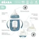 Обучающая бутылочка 2 в 1 Beaba Windy Blue (12+ мес), 210 мл