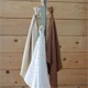 Set Muselina Beaba Herisson Marron din bumbac organic, 3 buc.