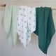 Набор муслиновых пеленок Beaba Jurassic Green 70x70 см, 3 шт.