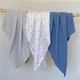 Set de museline Beaba Paris Blue 70x70 cm, 3 buc.