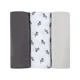 Набор муслиновых пеленок Beaba Savana Grey 70x70 см, 3 шт. foto