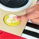 Joc de lemn muzical Hape DJ Mix&Spin Studio foto