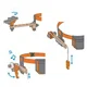 Set de instrumente Hape Scientific Tool Belt foto