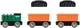 Jucarie Hape Tren marfar foto