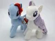 Jucarie de plus Stip Pony Albastru, 30 cm foto