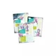 Set creativ Nebulous Stars Large Coloring Book Black Pages