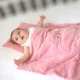 Комплект плюшевой подушки и одеяла BabyJem Pink foto