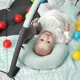 Salteluta de activitati cu bile BabyJem Menta foto