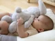 Плюшевая игрушка BabyJem The Beast Bunny Grey, 30 см