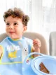 Нагрудник с карманом BabyJem Poly Large Bib Blue