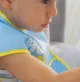 Нагрудник с карманом BabyJem Poly Large Bib Blue