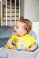 Нагрудник с карманом BabyJem Poly Large Bib Yellow