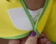 Нагрудник с карманом BabyJem Poly Large Bib Yellow