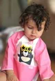 Нагрудник с рукавами и карманом BabyJem Polly Bib Pink
